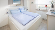 Ferienwohnung Blue Pearl Schlafzimmer