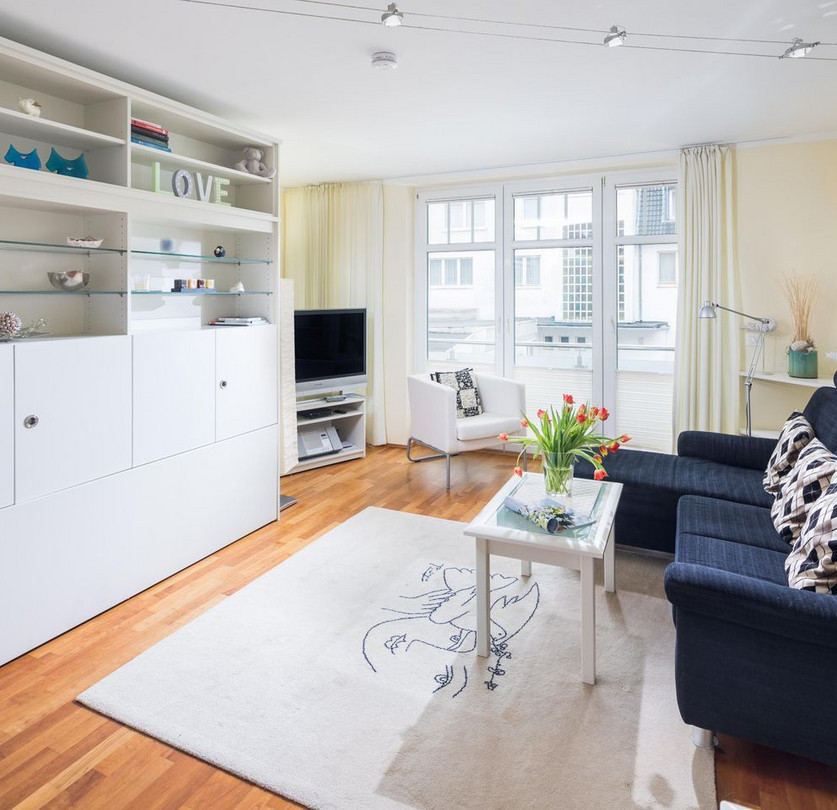 Ferienwohnung Bäckerstrasse Whg.7 Wohnzimmer