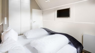 Ferienwohnung Inseljuwel - Onyx Schlafzimmer