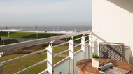 Ferienwohnung Nordseeblick 12 Balkon