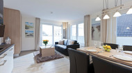 Ferienwohnung Petrina Whg.3 Wohnzimmer