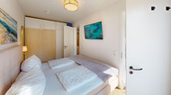 Ferienwohnung Salzbrause Steuerbord Schlafzimmer