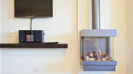 Ferienwohnung Haus Inselzauber Dünenrose Kamin-/Ofen