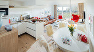 Ferienwohnung Neys Beach Loft Küche / Küchenzeile