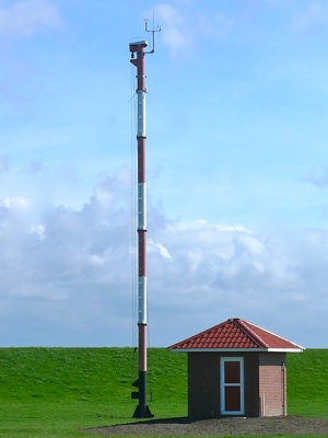 Norderney Mast der Windmessstation
