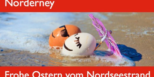 Frohe Ostern vom Nordseestrand