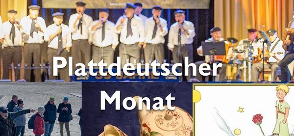 Plakat Plattdeutscher Monat